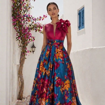 VESTIDO DE FIESTA NATI JIMENEZ 900 - Imagen 2