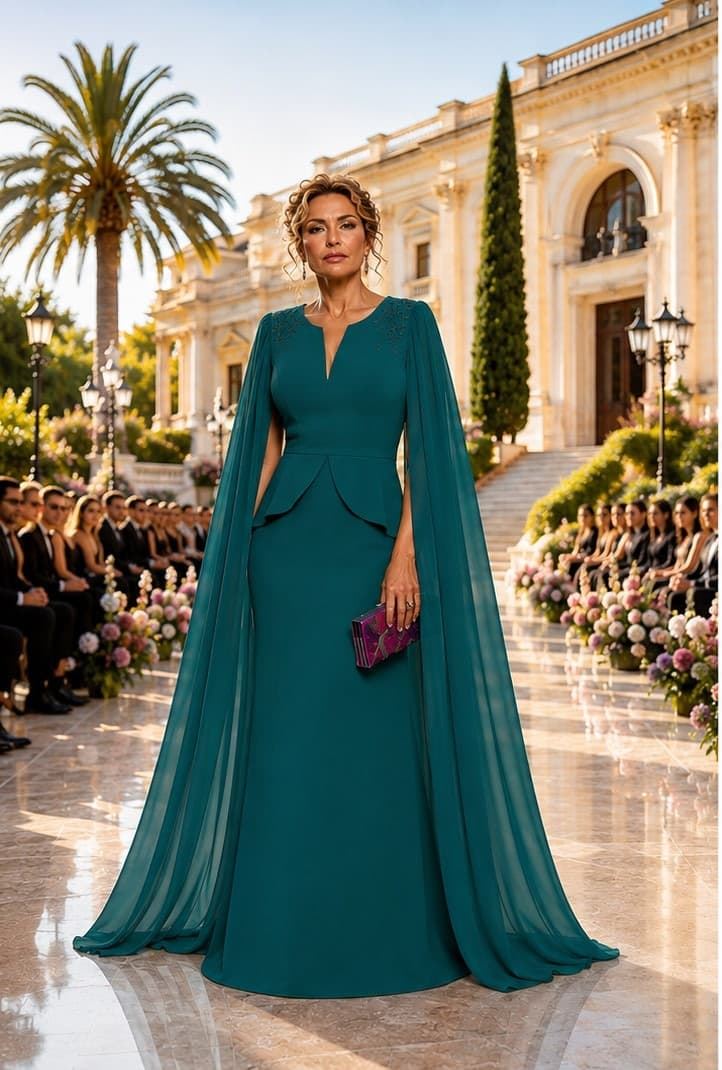 VESTIDO DE FIESTA NATI JIMENEZ 903 - Imagen 1