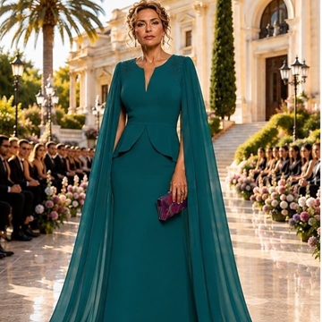 VESTIDO DE FIESTA NATI JIMENEZ 903 - Imagen 1