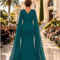 VESTIDO DE FIESTA NATI JIMENEZ 903 - Imagen 2