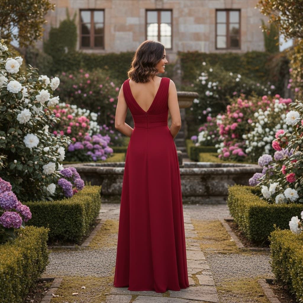 VESTIDO DE FIESTA OPALE 1390 - Imagen 2