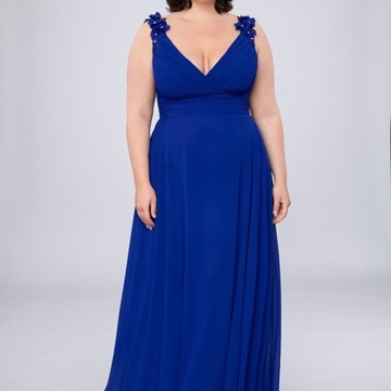 VESTIDO DE FIESTA TALLA GRANDE 2103 - Imagen 2