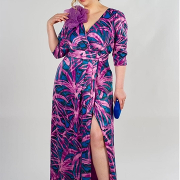 VESTIDO DE FIESTA TALLA GRANDE 261808 MIA MIRÓ - Imagen 1