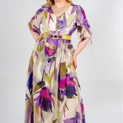 VESTIDO DE FIESTA TALLA GRANDE 261822 MIA MIRÓ - Imagen 1