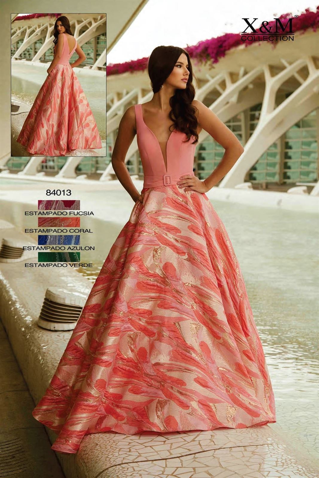 Vestido de Fiesta XM Collection 84013 - Imagen 1