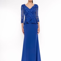 VESTIDO DE MADRINA CARLA RUIZ 52730 - Imagen 1