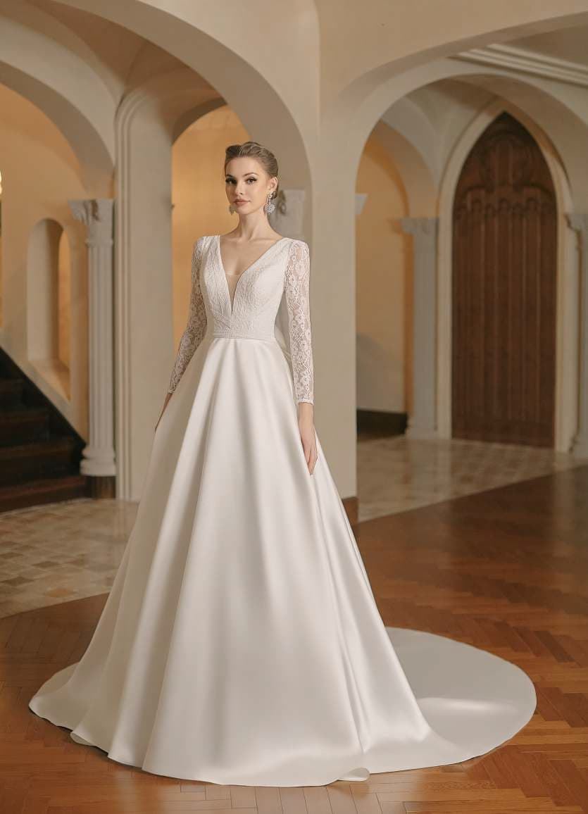 VESTIDO DE NOVIA ALMA COUTURE 607 - Imagen 1