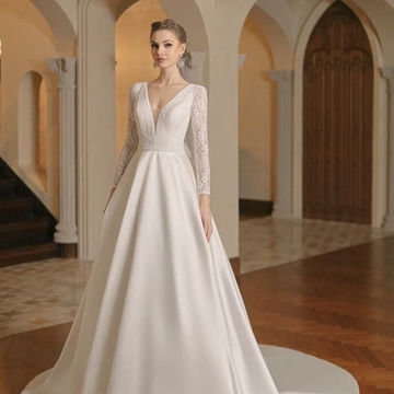 VESTIDO DE NOVIA ALMA COUTURE 607 - Imagen 1