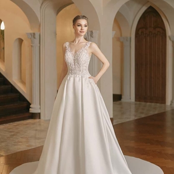 VESTIDO DE NOVIA ALMA COUTURE 610 - Imagen 1