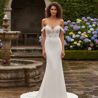 VESTIDO DE NOVIA ALMA COUTURE 696 - Imagen 1