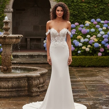 VESTIDO DE NOVIA ALMA COUTURE 696 - Imagen 1