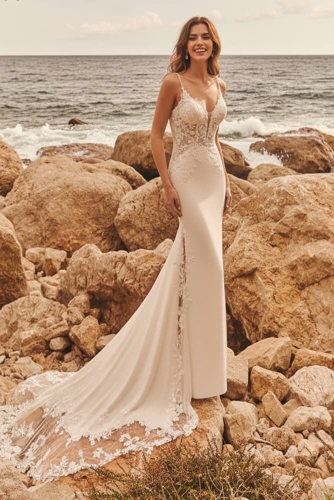 VESTIDO DE NOVIA ALMA COUTURE 698 - Imagen 1