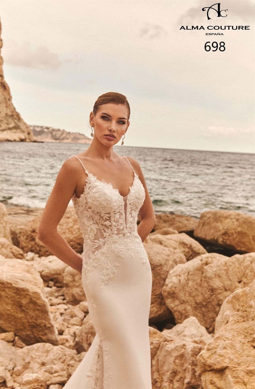 VESTIDO DE NOVIA ALMA COUTURE 698 - Imagen 3