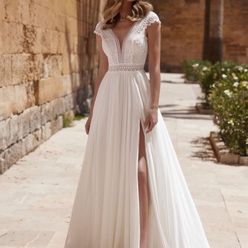 VESTIDO DE NOVIA BIANCO EVENTO WARYS - Imagen 1