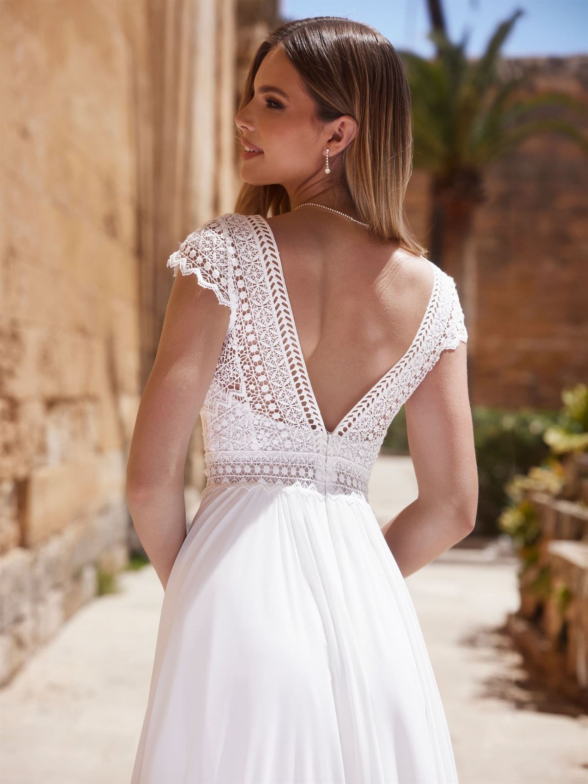 VESTIDO DE NOVIA BIANCO EVENTO WARYS - Imagen 4