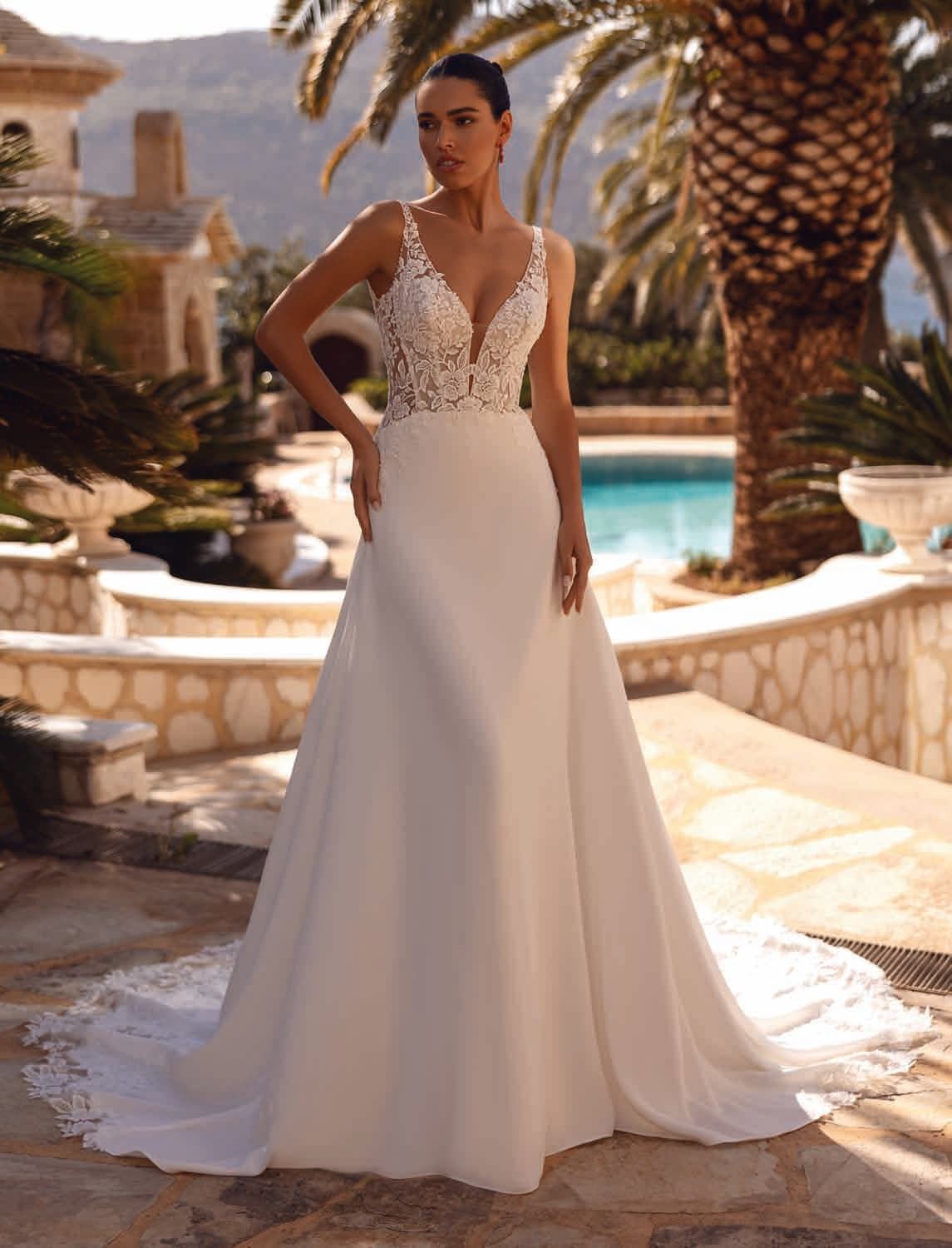 VESTIDO DE NOVIA COSMOBELLA DEMETRIOS 8258 - Imagen 1
