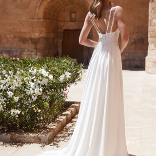 VESTIDO DE NOVIA KERENA DE BIANCO EVENTO - Imagen 2