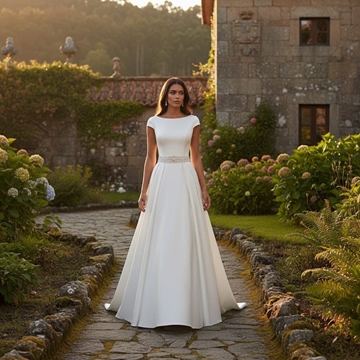 VESTIDO DE NOVIA MARGARITA  DE ISABELLA BRIDAL - Imagen 1