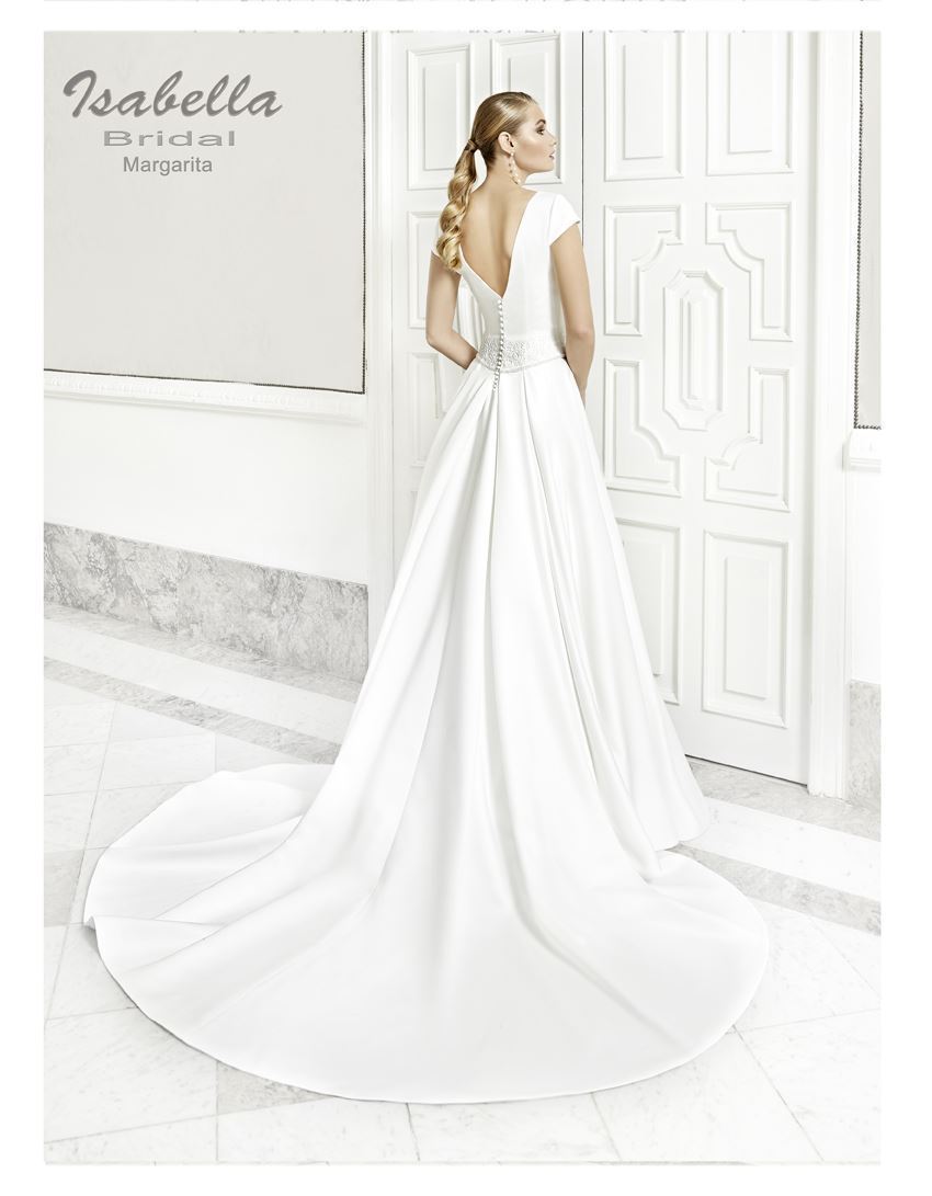 VESTIDO DE NOVIA MARGARITA  DE ISABELLA BRIDAL - Imagen 2