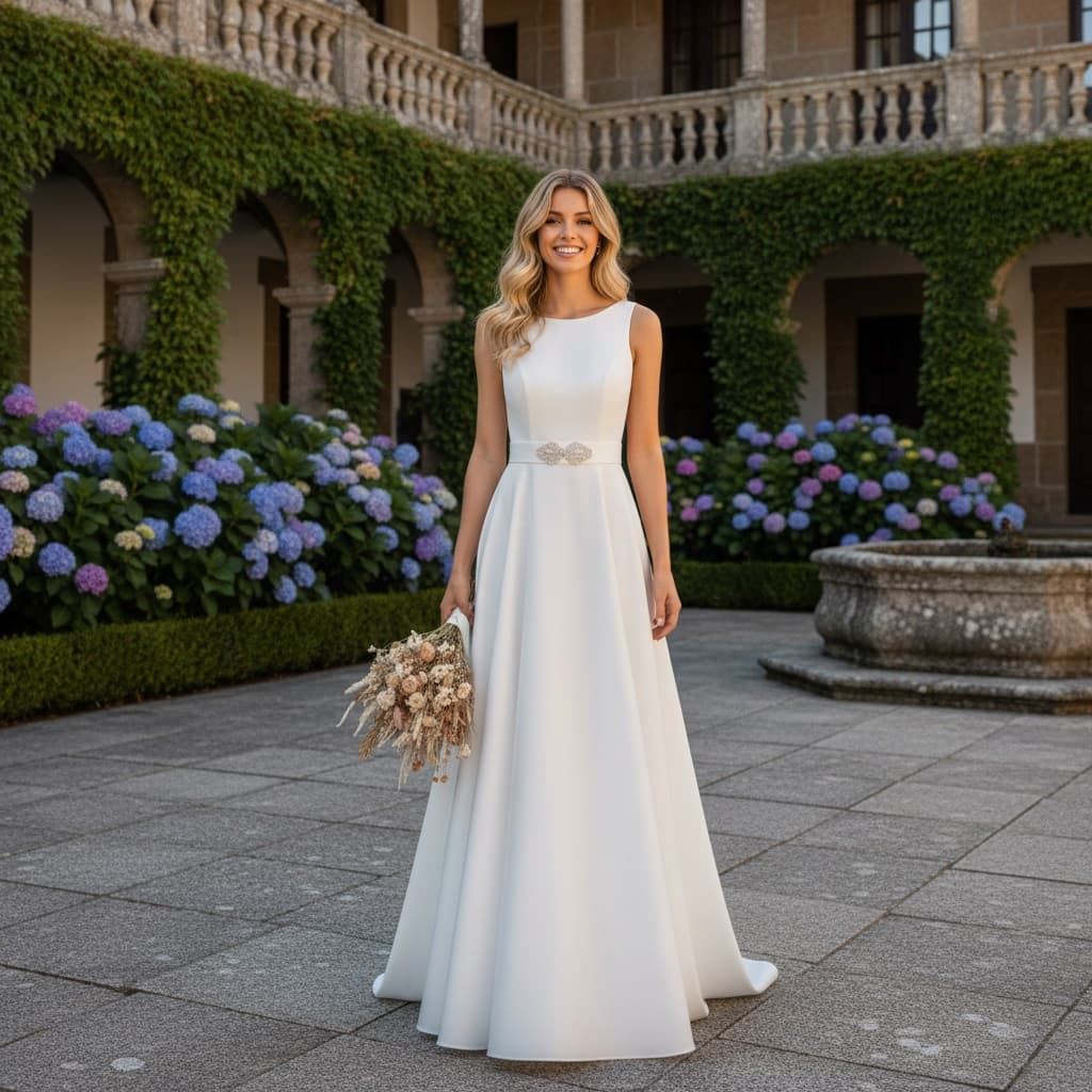 VESTIDO DE NOVIA NADIA NEBLAK 7505 - Imagen 1
