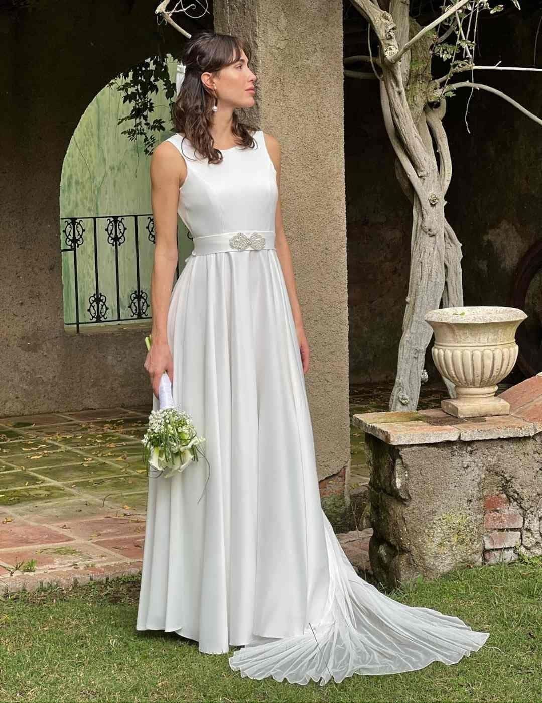 VESTIDO DE NOVIA NADIA NEBLAK 7505 - Imagen 4
