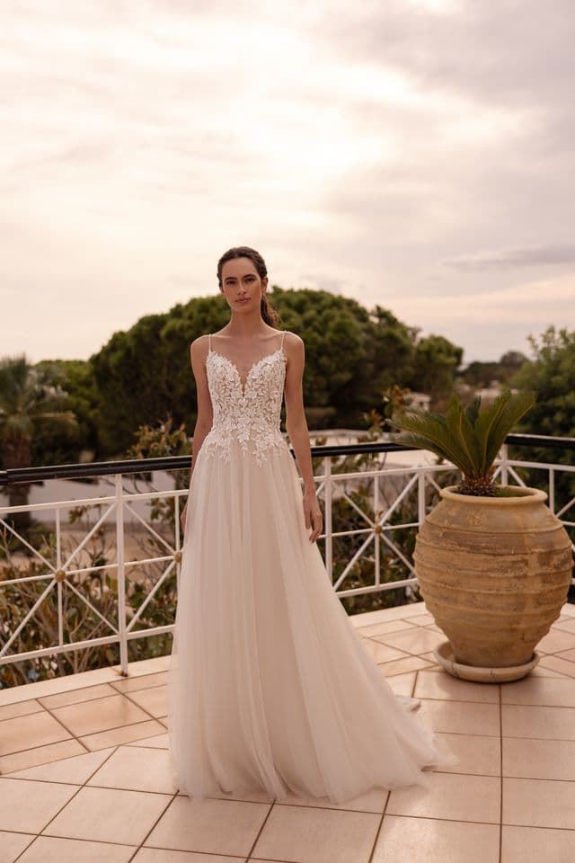 VESTIDO DE NOVIA OREASPOSA DEMETRIOS L1200 - Imagen 1