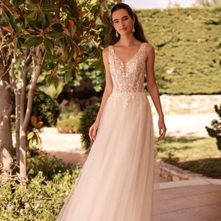 VESTIDO DE NOVIA OREASPOSA  DEMETRIOS L1202 - Imagen 1