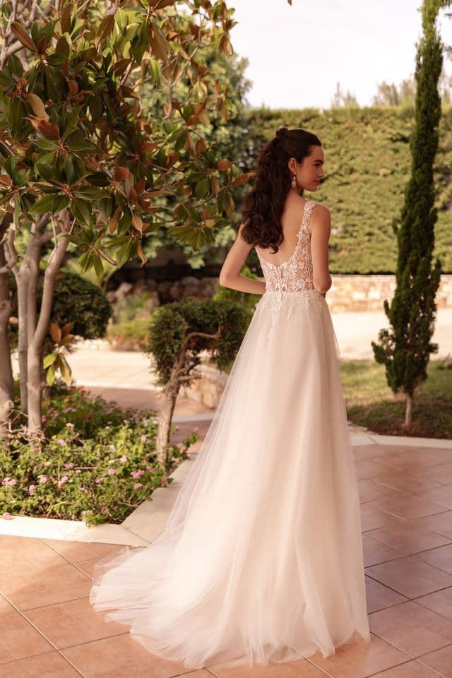 VESTIDO DE NOVIA OREASPOSA  DEMETRIOS L1202 - Imagen 2