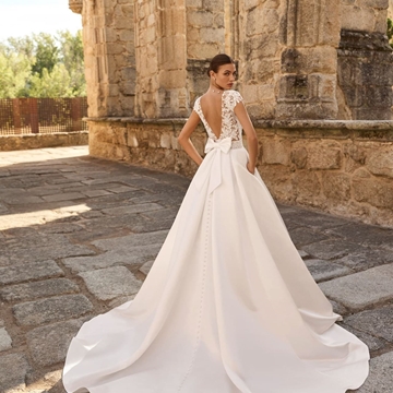 VESTIDO DE NOVIA POEMA - ADRIANA ALIER - Imagen 2