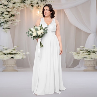 VESTIDO DE NOVIA QUEENSIZE LETICIA 1368 - Imagen 1