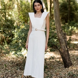 VESTIDO MAMÁ COMUNIÓN CARROL MERYFOR - Imagen 1