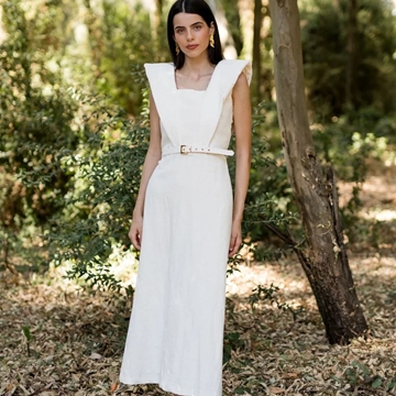 VESTIDO MAMÁ COMUNIÓN CARROL MERYFOR - Imagen 1