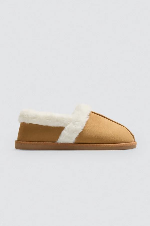 Zapatillas de Casa Mujer Ysabel Mora 14163 CAMEL - Imagen 1