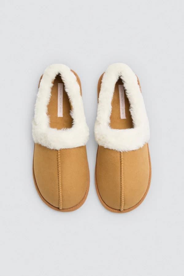 Zapatillas de Casa Mujer Ysabel Mora 14163 CAMEL - Imagen 3
