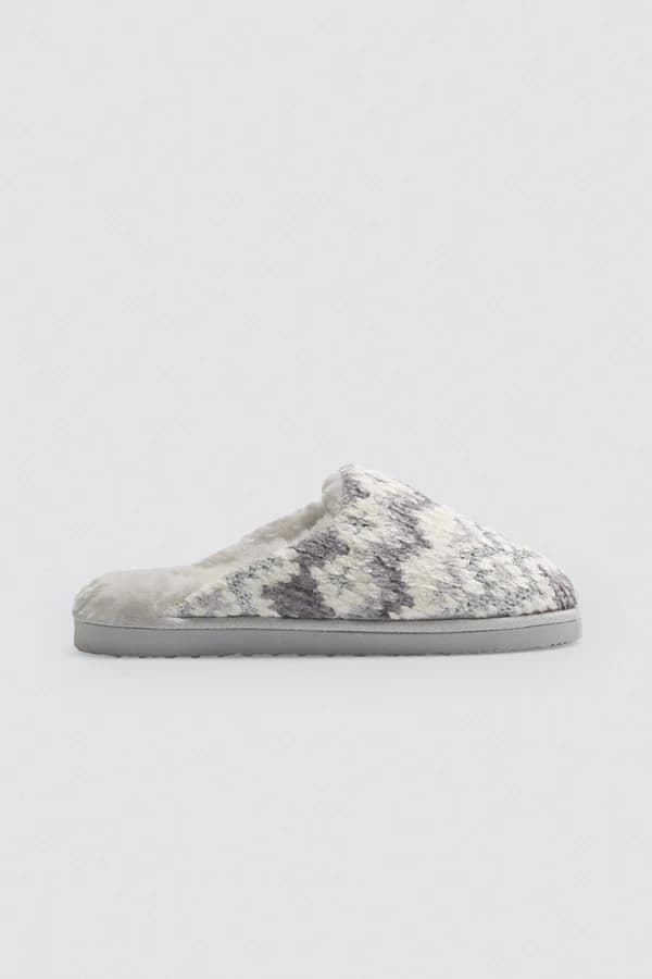 Zapatillas de Casa Mujer Ysabel Mora GRIS 14146 - Imagen 1