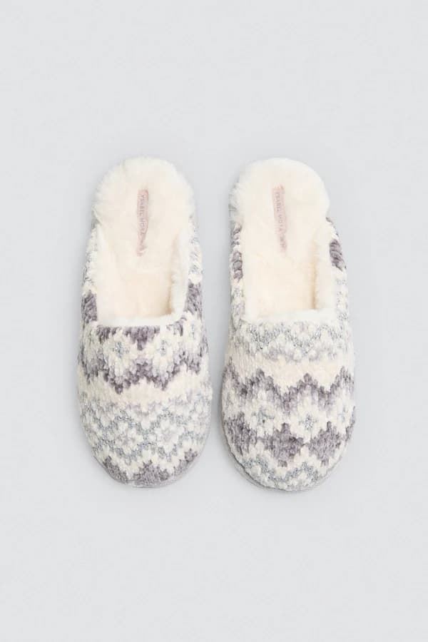 Zapatillas de Casa Mujer Ysabel Mora GRIS 14146 - Imagen 3