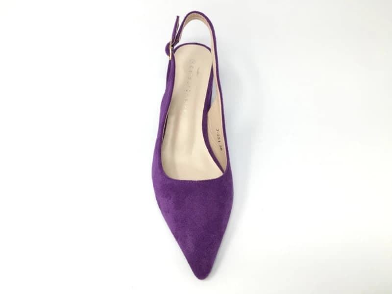 ZAPATO FIESTA DESTALONADO MORADO ANTELINA J231 - Imagen 3