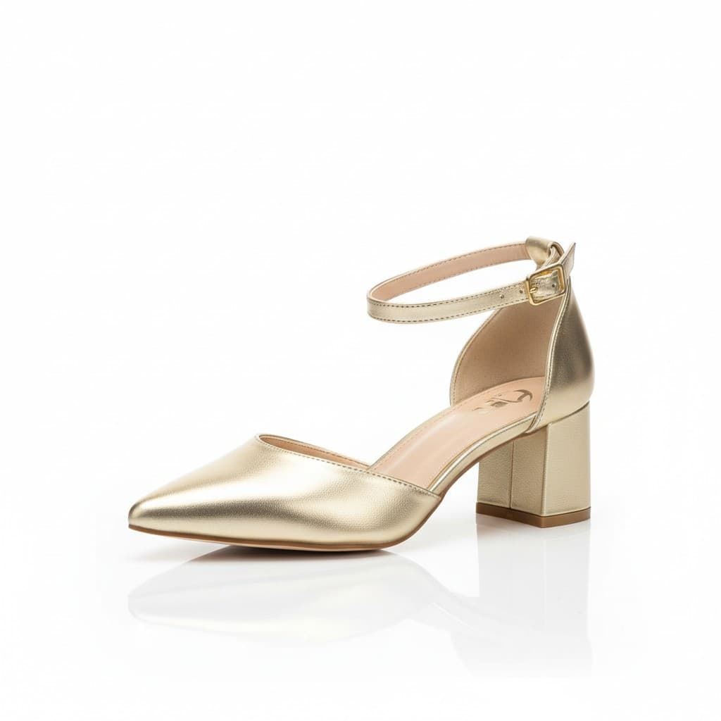 ZAPATOS FIESTA MUJER ORO 22-77 - Imagen 1