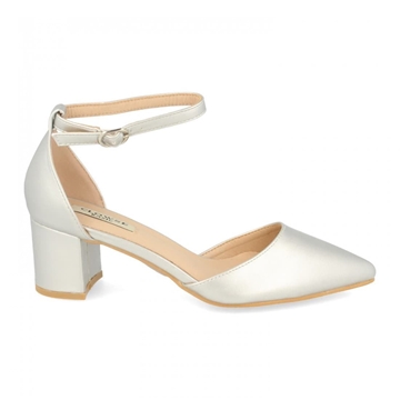 ZAPATOS FIESTA MUJER PLATA  MATE 223 - Imagen 1